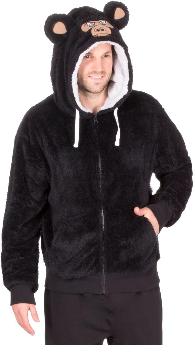 animal hoodie mens