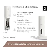LARS NYSØM Electric Salt and Pepper Grinder Set USB Rechargeable 2 pcs Pure view 4