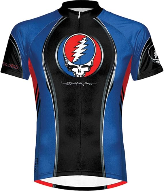 Grateful Dead Men's Team Steal Your Face Cycling Jersey