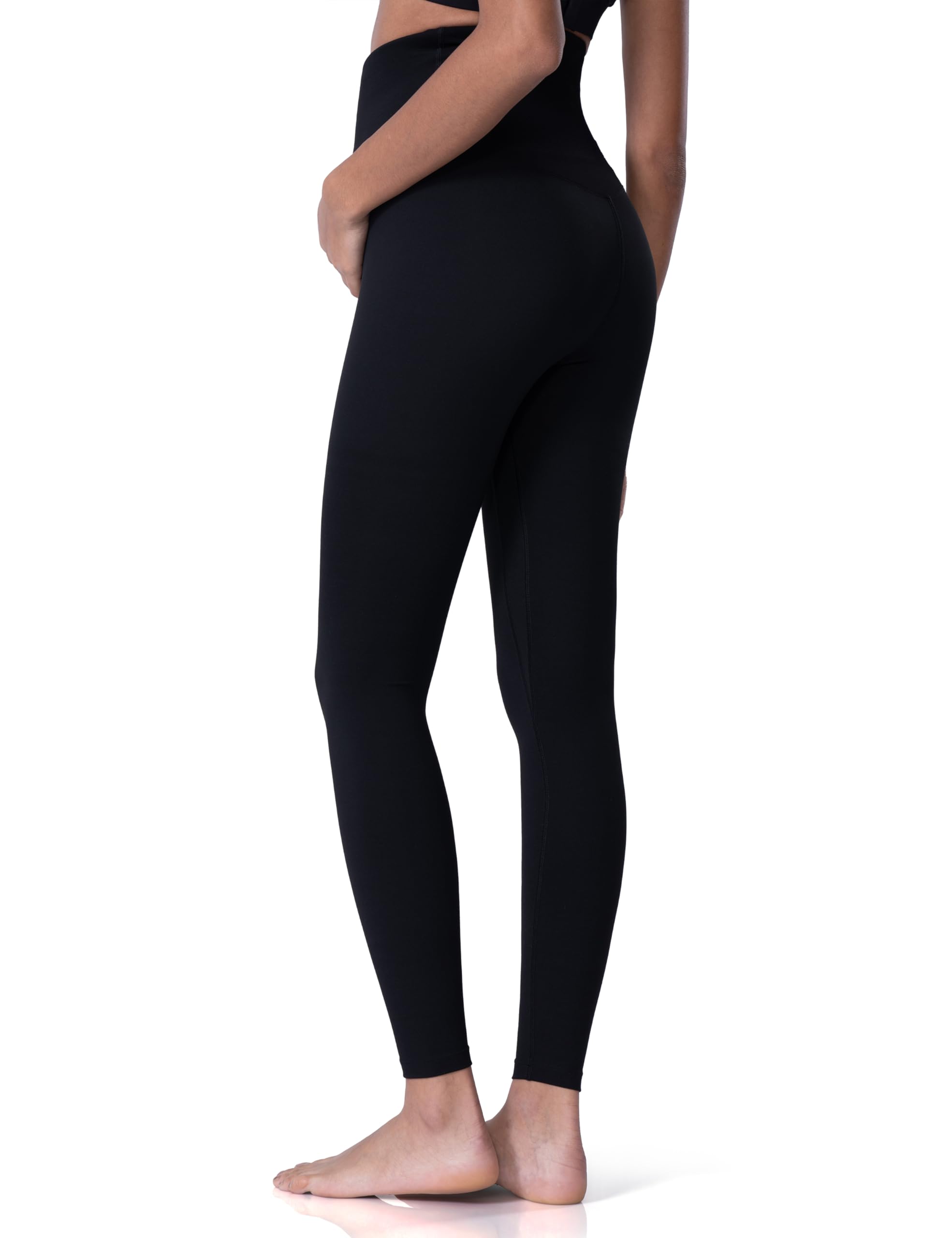 POSHDIVAH Women's Maternity Leggings Over The Belly Pregnancy Yoga Pants Active Wear Workout Leggings
