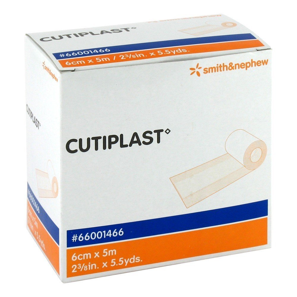 Cutiplast Non Sterile Conformable Fabric Dressing Strips, 6 m x 5 cm