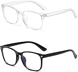 Himwein Blue Light Blocking Glasses - Anti Glare Clear Lenses Unisex view 1