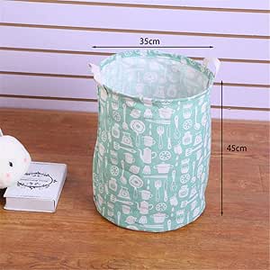 LLCOFFGA Cesta de Almacenamiento de Ropa Plegable Bolsa de