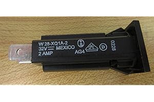 X-ON Potter&brumfield - Te Connectivity Circuit Breaker, Thermal, 1P, 250V, 2A - W28-XQ1A-2