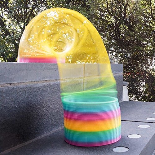 Large Slinky Jumbo Rainbow Slinky 6