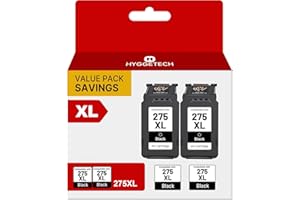 275XL Black Ink Cartridges Compatible for Canon 275XL Ink Cartridges Canon Printer Ink 275 276 Use with PIXMA TS3720 TS3522 T