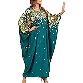 Embroidered Abaya Kaftans for Women Modern Elegant Dubai Moroccan Dubai Kaftan Dresses Abaya for Women Muslim Dress