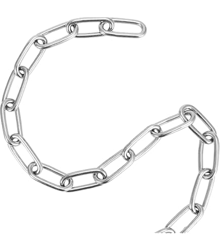 Stainless Steel Safety Chain PRM - 4 Inch 304 Stainless Steel Hex ...