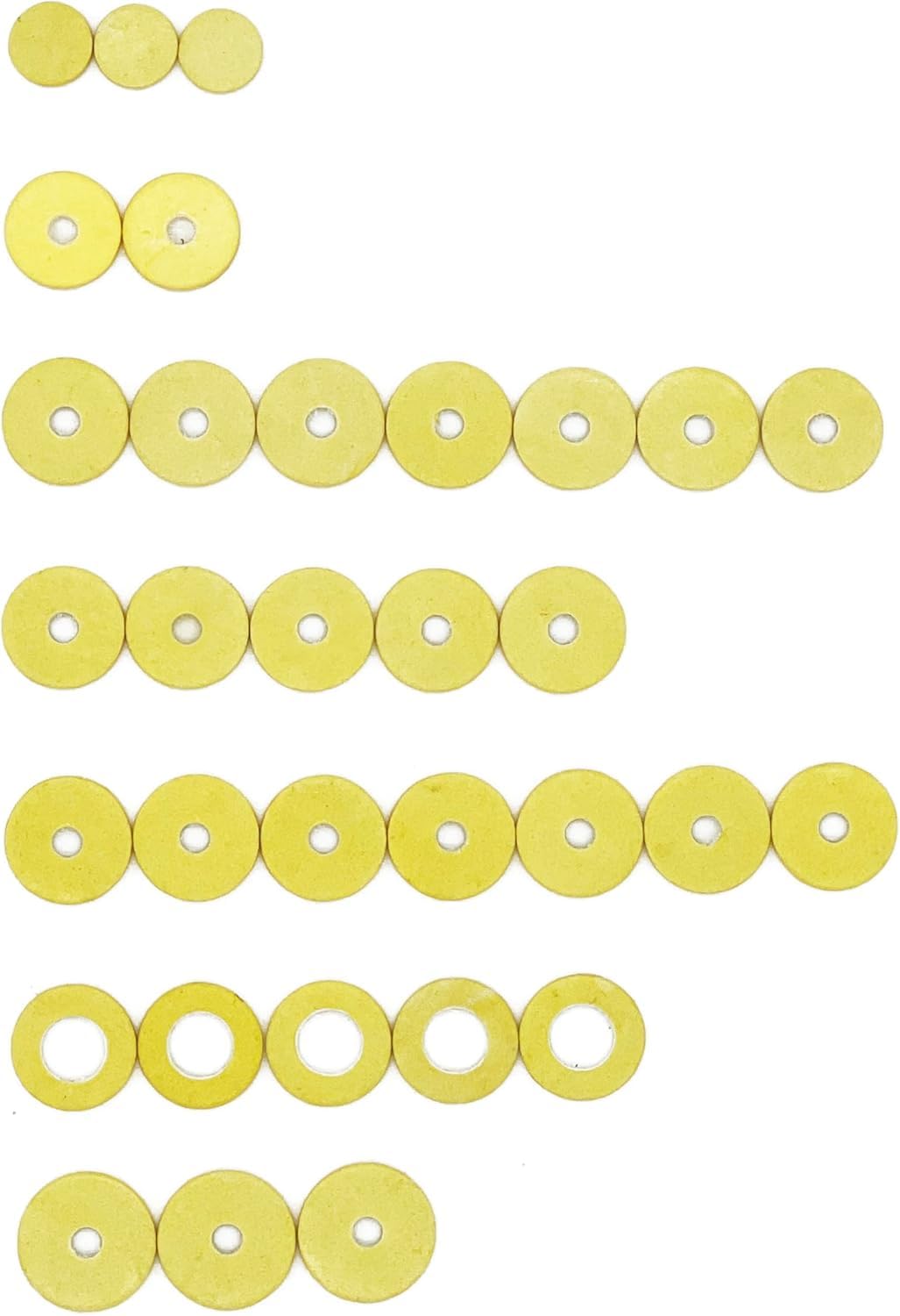 27 Pads for Transverse Flute Universal Pad Set - Double Bladder Flute Pads Soundman® - 27 pcs