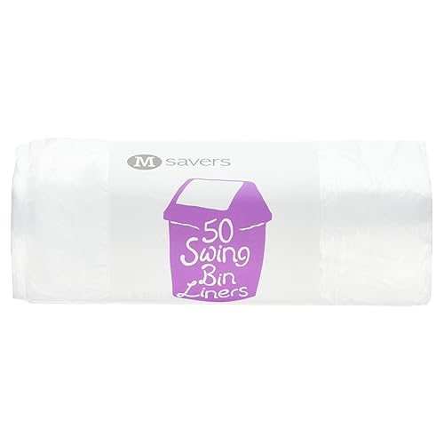 Morrisons Tie Handle Pedal Capacity Bin Liners, 22L Capacity, 40 Bin