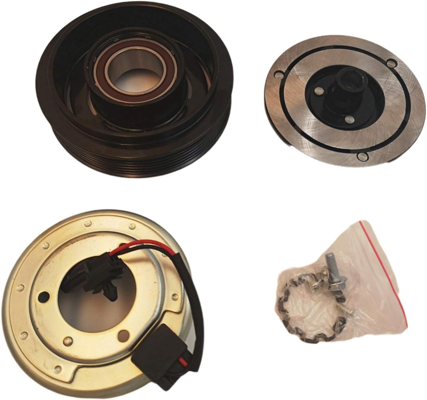 A/C Compressor Clutch Kit for Nissan Rogue 20082013 2.5L Engine