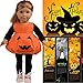 Sweet Dolly Doll Clothes for 18 Inch American Girl Dolls 2PC. Halloween Pumpkin Lantern Dress Set