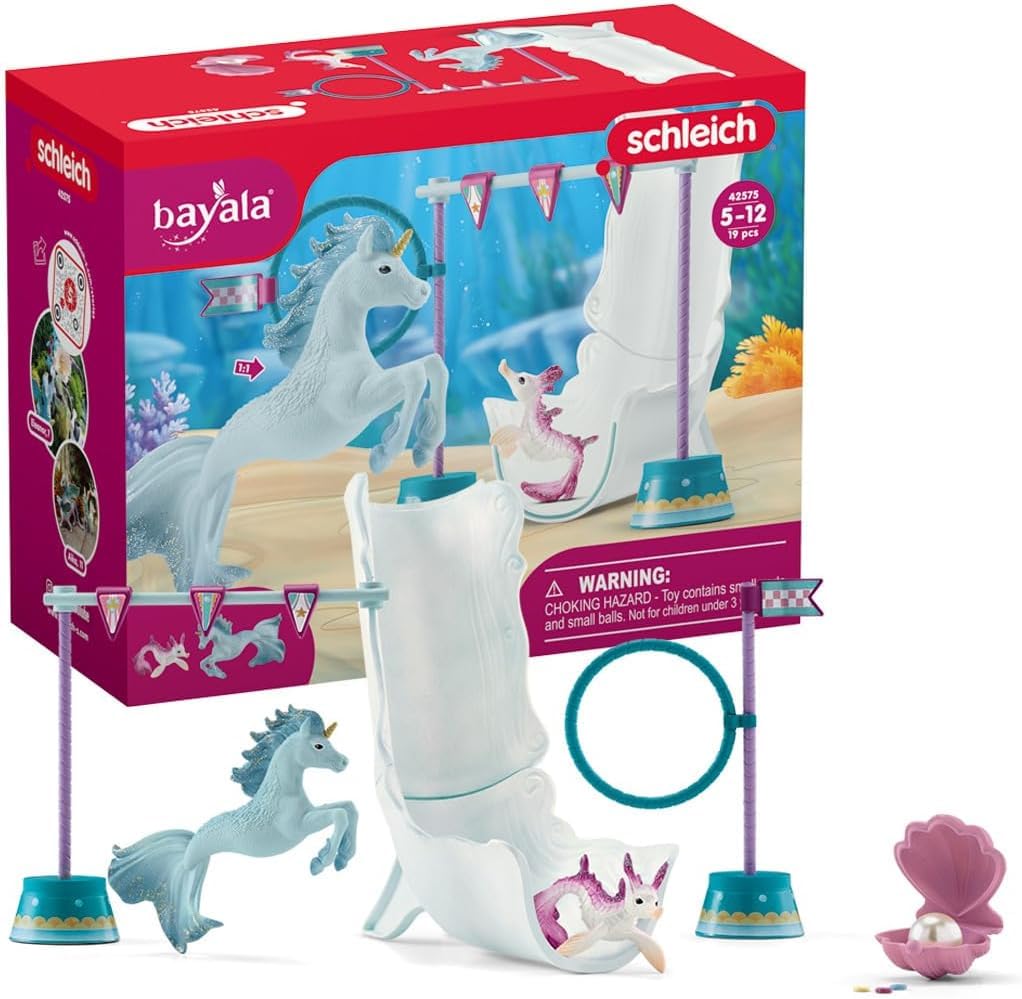 SCHLEICH 42575 Magical Underwater Tournament bayala Toy Playset for children aged 5-12 Years