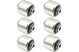 Newnessai 6PCS 540-168 Rear Suspension Knuckle Bushing Kit, Replacement for Jeep Cherokee 2.4L 3.2L 14 15 16 17 18, Replaces 