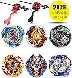 Bey Battling Top Blade - Battling Gyro Kids Toys Children Teens Birthday Gifts Graduation Burst | Battling Tops x4; Power Launcher x2; Launcher Grip x1