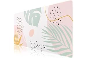 iCasso Mouse Pad, Ergonomic Mousepad with Gel Wrist Rest Support, Durable & Comfortable Non-Slip Gaming Mouse Mat Wrist for L