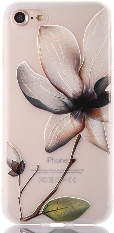 iPhone 8 case,iPhone 7 Case,Xaviness Charm Series lotus Embossment UPC Cover Mobile Phone Shell for iPhone 8 case/iPhone 7 case
