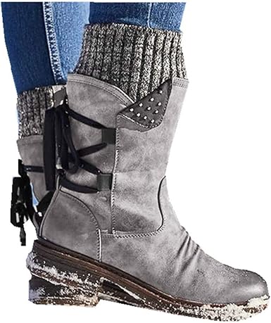 vintage leather combat boots