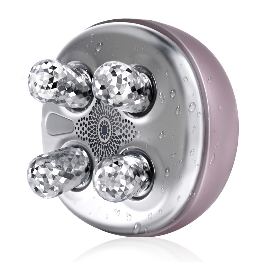 MYCARBON Face Massager Rollers EMS Facial Toning Lifting Machine Electric Skin Care Beauty Device Wrinkle Remover, Anti-Aging, Skin Tightening, Improve Facial Contour