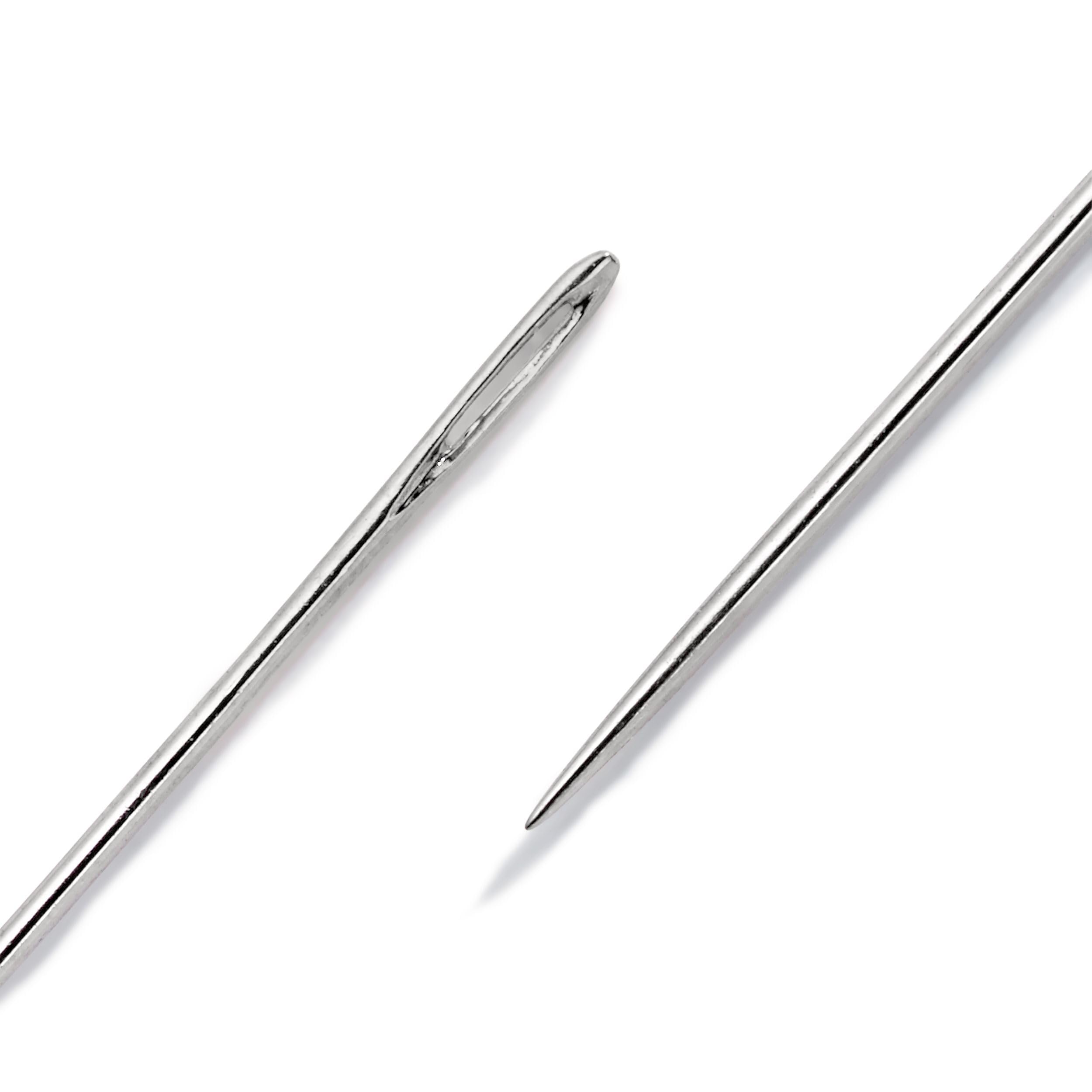 710 Beading Needles, Silver, One Size