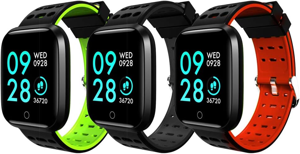 KUNGIX 3 Packs Bandas de Reloj Q8 Smart Watch, Correa Deportiva de ...