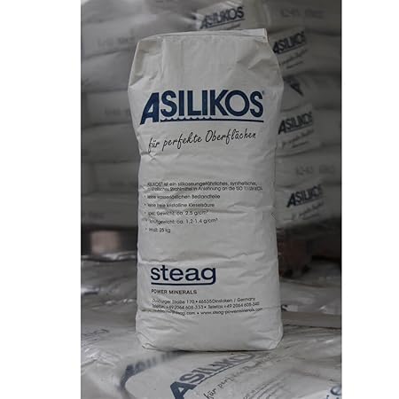 Asilikos Schmelzkammerschlacke Strahlmittel 0,2-0,5 mm 25 kg