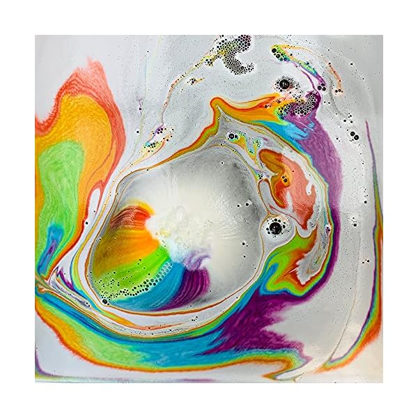 Cloud-Rainbow-Bath-Bomb-from-Zimpli-Kids-Create-a-Fizzing-Bath-Time-Adventure-Childrens-Baff-Bombz-Certified-Biodegradable-and-Vegan-Friendly-Gift Large Cloud Rainbow Bath Bomb from Zimpli Kids, Magically Creates Multi-Colour Special Effect, Birthday Gifts for Boys…
