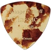 Pickboy Vintage Pick, Classic T-Shell Triangle, Cellulose, 1.00mm, 10 picks