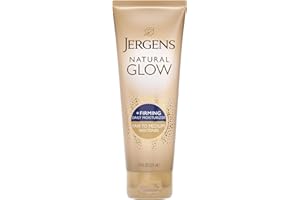Jergens Natural Glow +Firming Self Tanner Body Lotion, Fair to Medium Skin Tone, Sunless Tanning Moisturizer with Collagen and Elastin. Helps to Visibly Reduce Cellulite, 7.5 Fl Oz