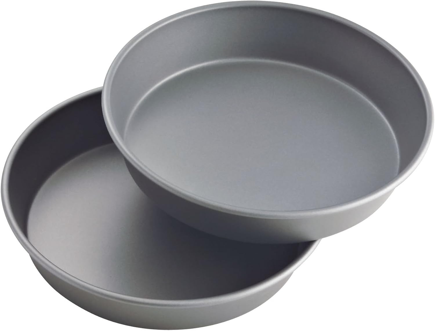 WearEver Commercial Set of 2 Round Cake Pans, Gray Kitchen
