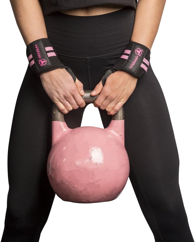 Women Wrist Wraps With Thumb Loops - 12" Professional Grade - Wrist Support Brace and Compression for Cross Training, Weight Lifting, Powerlifting, Strength Training - Image 5