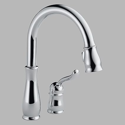 Leland Single Handle Pull Down Standard Kitchen Faucet Finish
