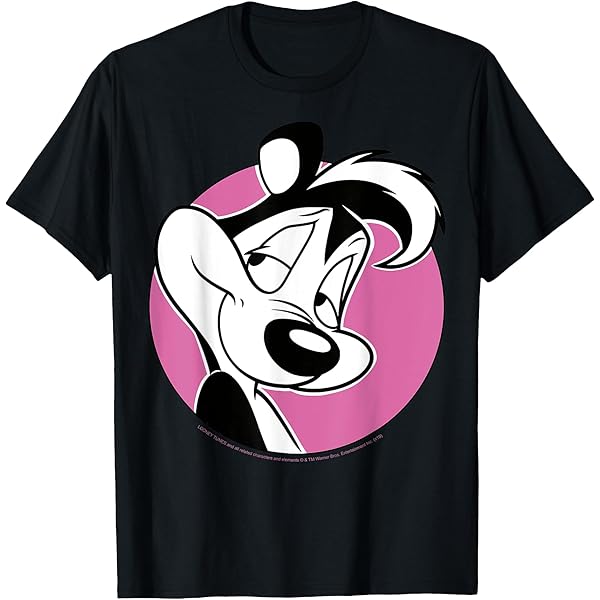 Amazon.com: Looney Tunes Pepe Le Pew Amour T-Shirt : Clothing, Shoes \u0026  Jewelry