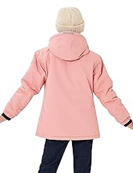 MoFiz Girls Ski Jacket Waterproof Fleece Lined