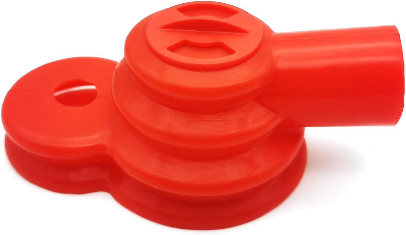 EZ SPARES Drill Dust Collector for Vacuum Cleaner,Drilling Holes Without Dust Messes,Rubber Will Adsorb on Any Wall,Fit Universal 32mm/35mm/38mm Vacuum Attachment,Light,Portable,Washable(Red): Home & Kitchen