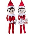 Elf On The Shelf Plushee Pals Snuggler Doll - 12 Inch Blue Eyes Girl, Cuddly North Pole Scout Elf Toy
