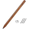 Wooden EMR Stylus for Remarkable 2 Pen Replacement, Digital 2 Stylus Alternative Marker Plus, 4096 Pressure Levels, Palm Rejection, Digital Pen for Remarkable 1/2 Tablet/Kindle (with 3 Pen Tips)