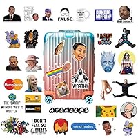 The Ultimate Popular Culture Stickers Pack [110 PCS], The Office, Super Hero, Meme, Madmen, Funny Stickers for Laptop, Water Bottle