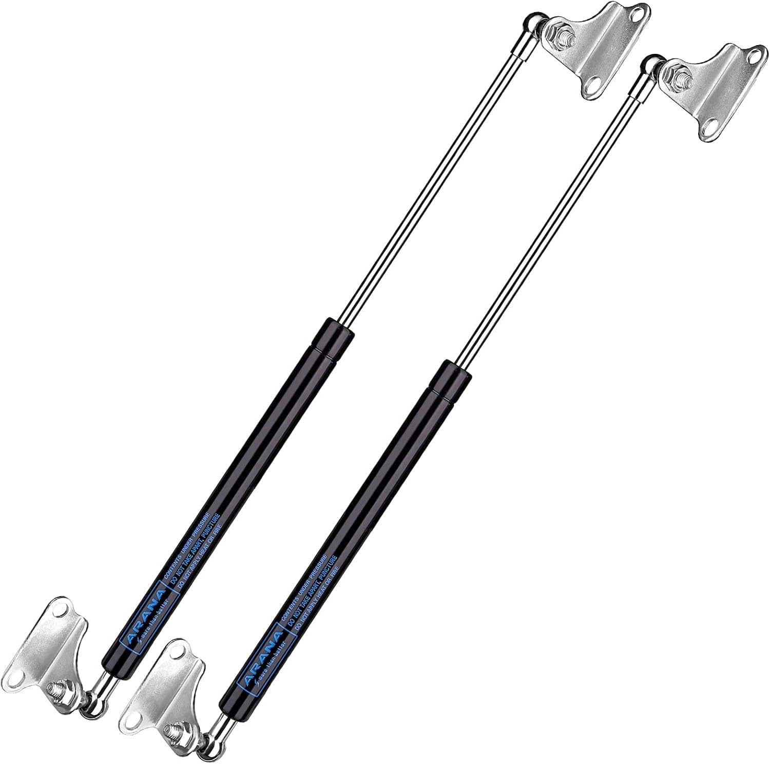 Photo 1 of ARANA Gas Struts for Heavy Lid, 23 inch Door Lift 200 lbs, 23" Heavy Duty Gas Shocks 200 Pounds Gas Spring Support Hinges Fit Muphy Bed RV Bed Trap Cellar Door(Fit 185-215lbs Lid), 2 Pcs