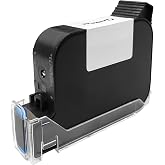 BESHENG Original Black Ink Cartridge Fast Dry Replacement 42ml Ink Cartridge Compatible for PT3000 Handheld Inkjet Printer/MP10 Mini Handheld Inkjet Printer