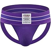 JOCKMAIL Men's Jockstrap Underwear Athletic Supporte Mens Jockstrap Underwear Male Sports Underwear for men