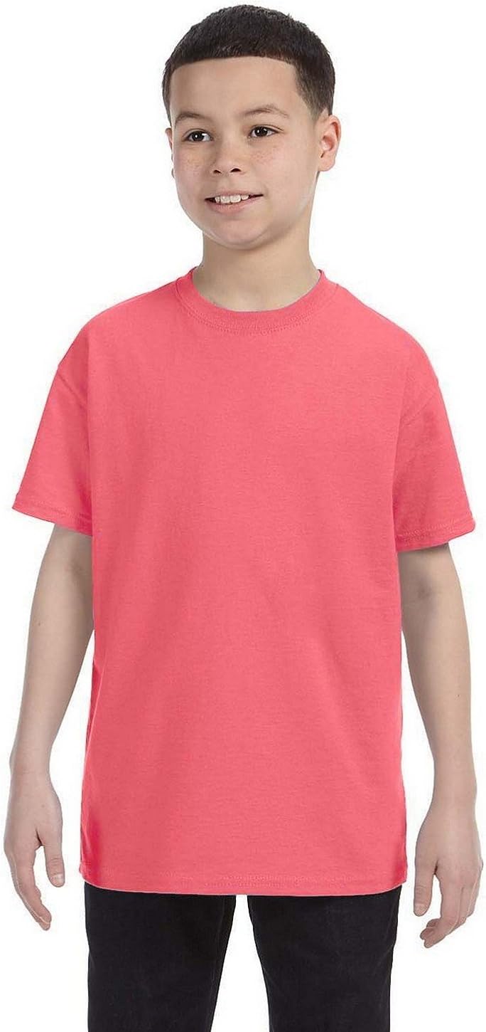 Hanes - Tagless Youth T-Shirt - 5450: Clothing