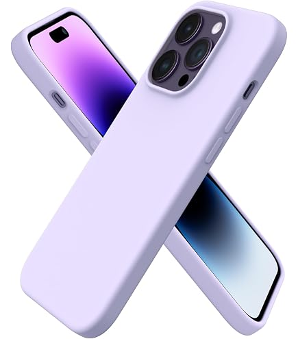 Amazon.com: JETech Silicone Case for iPhone 14, Light Purple