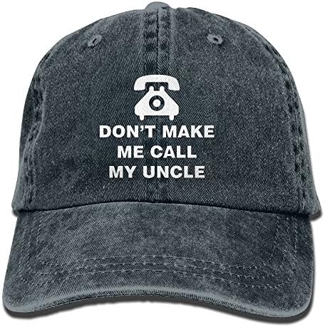 Oopphhggsa Unisex Dont Make Me Call My Uncle LeisureLiterary Dicer Navy