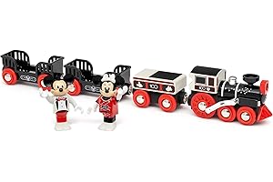 BRIO – 32296 Disney 100th Anniversary Train | Wooden Train Set Toy for Kids Age 3 Years Up