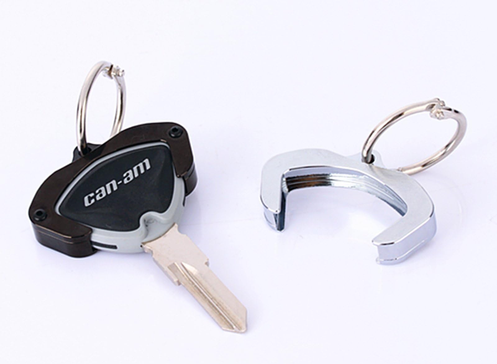 CNC Chrome Plating Key Saver Key Holder For CAN-AM Spyder Key Holder (Silver?) by MagicMoto