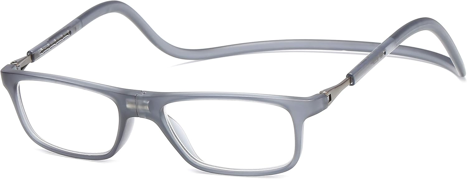 Buy Click Reading Glasses AntiReflective(Grey 03/Coated Lens