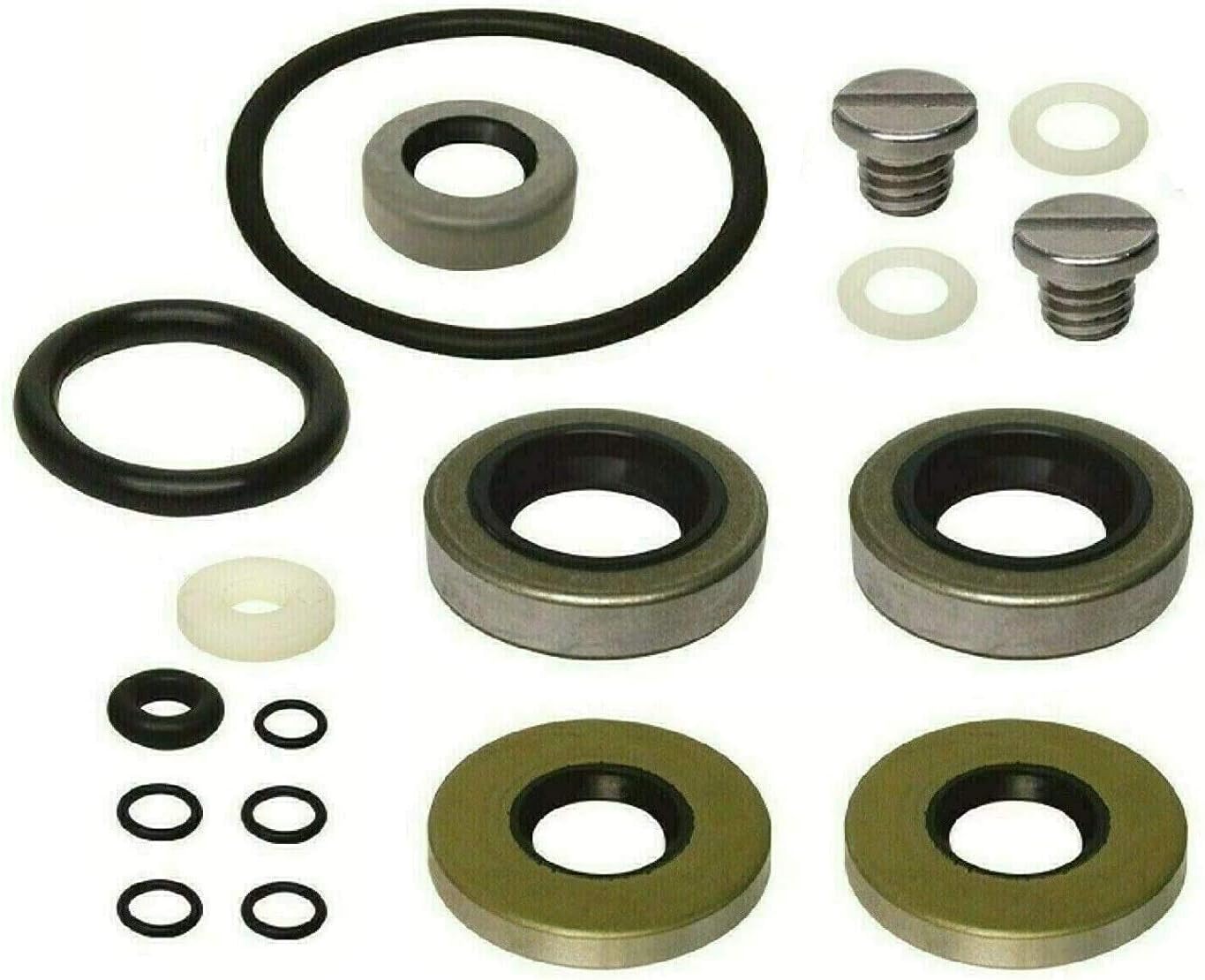 GLM Gearcase Lower Unit Seal Kit with Drain Screws for