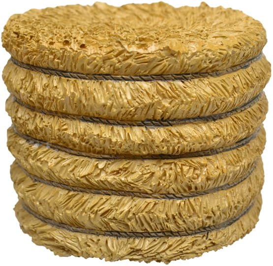Hay Bale Round Accessory 1: 24 Scale Models by American Diorama