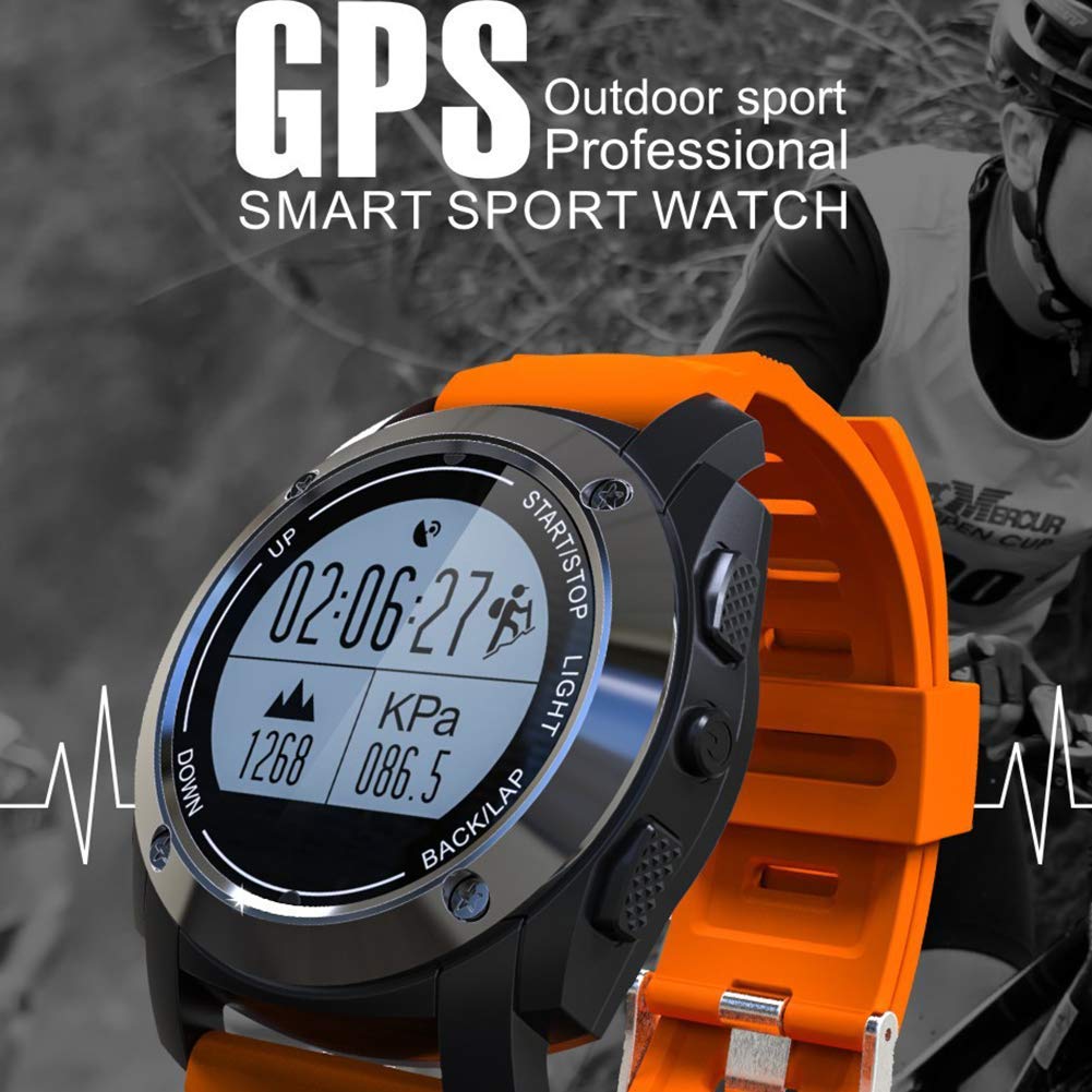 Bbiao Reloj inteligente Bluetooth, GPS Wasserdichte Sport ...